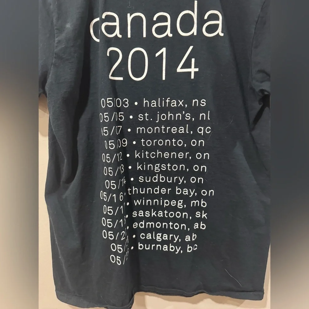 Dallas Green City & Colour Concert Tour T-Shirt - Picture 4 of 7